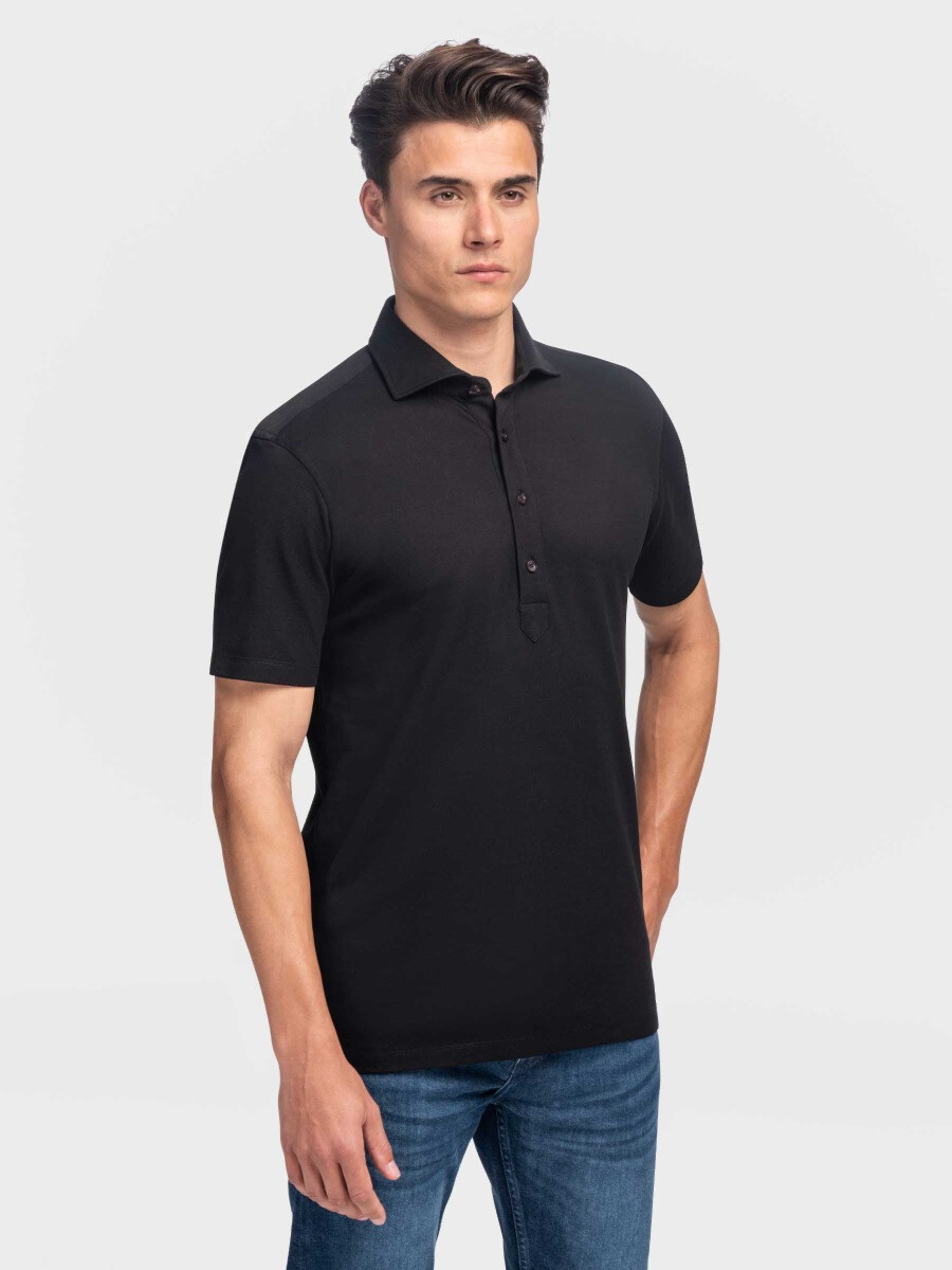 HERREN Hemden & T-Shirts Casual Schwarz L NoName Poloshirt Rabatt 94 % 