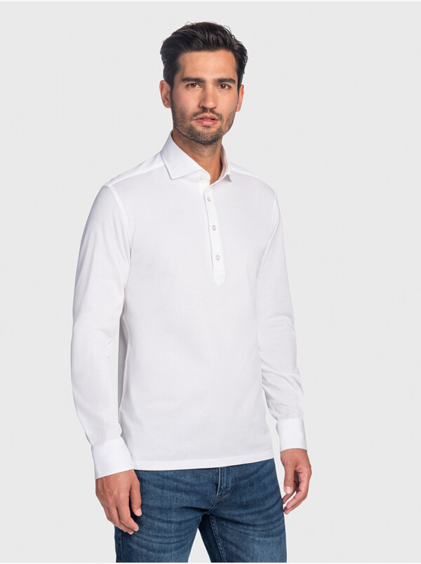 Almeria Poloshirt, Weiß