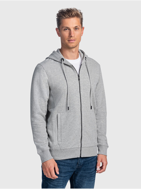 Jienihao sweatshirt HERREN Pullovers & Sweatshirts Mit Reißverschluss Rabatt 76 % Grau XL 