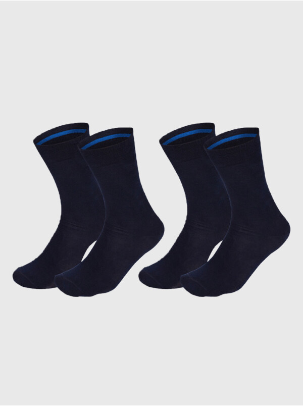 Oxford Nahtlose Socken, 2er-Pack Navy