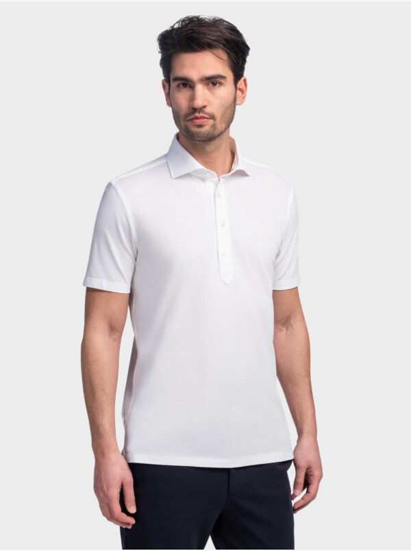 Lagos Poloshirt, Weiß