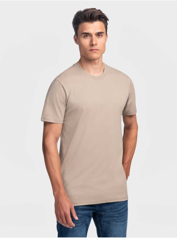 Sydney T-shirt, 1er Pack Taupe
