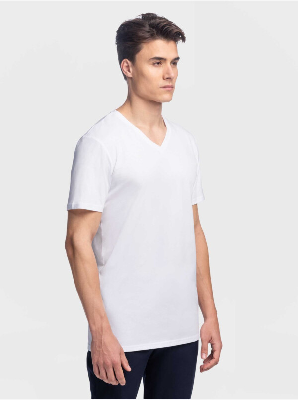 New York T-Shirt, 2er Pack Weiß