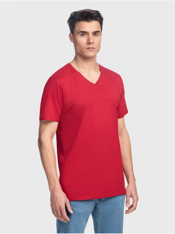 New York T-Shirt, 1er-Pack Rot