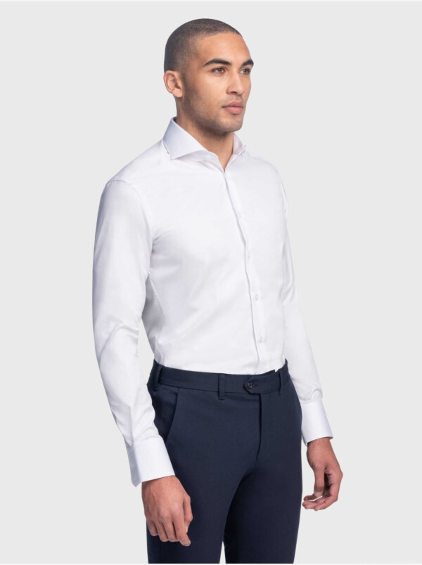 HISDERN Herren Hemd formelle Freizeithemd Businesshemden Freizeithemden Langarm Baumwolle Klassisch Regular Fit Hemden