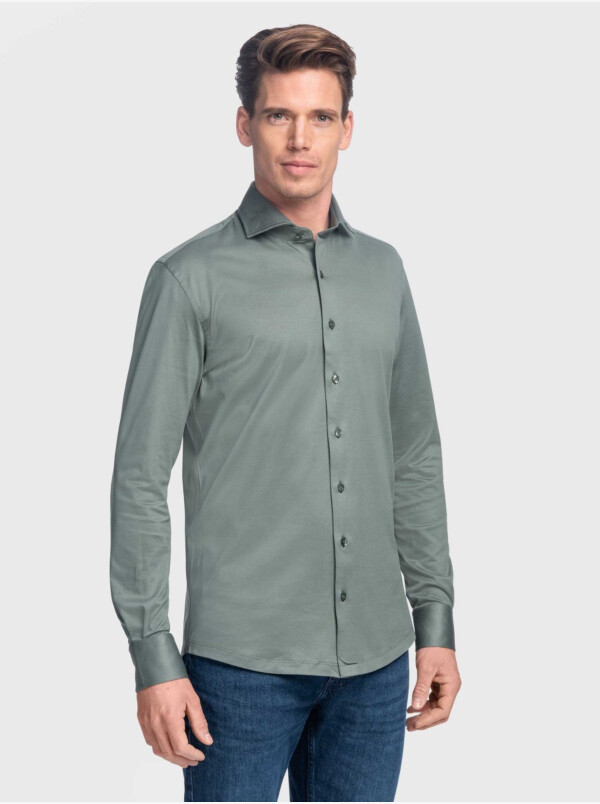 Bergamo Jersey Shirt, Metallgrün