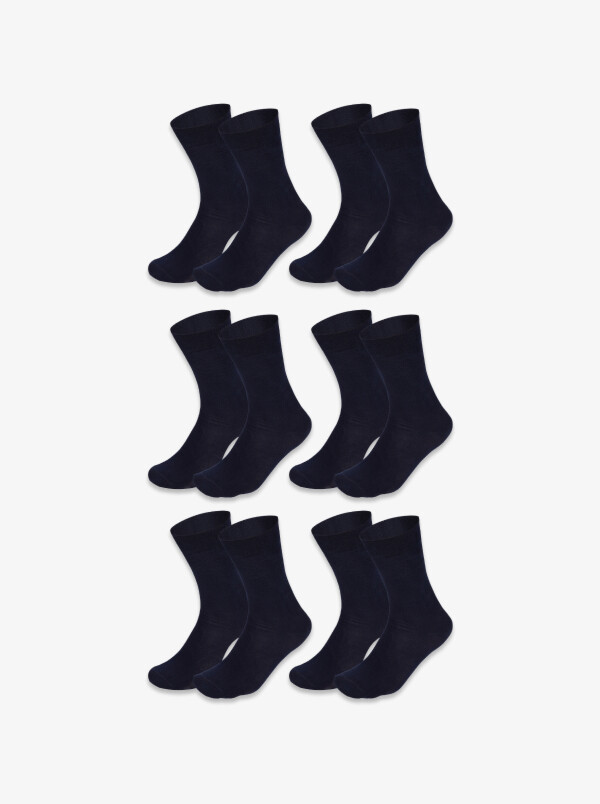 Oxford Nahtlose Socken, 6er-Pack Navy