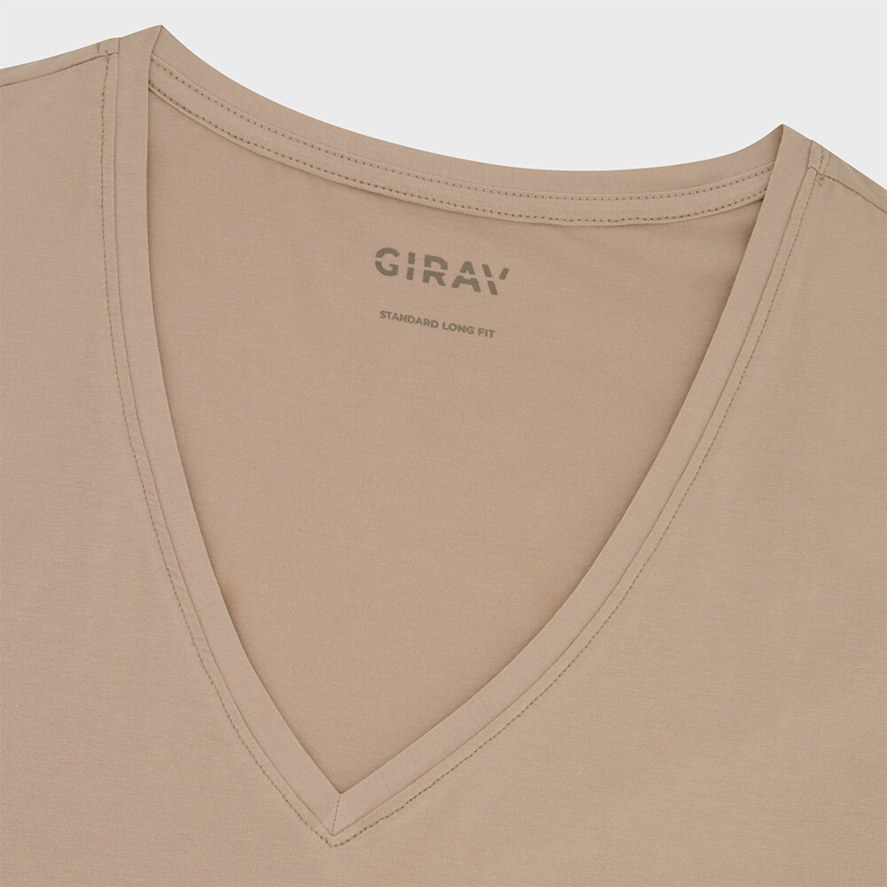 Sao Paulo T-shirt, 2-pack Invisible, extra lang - Girav