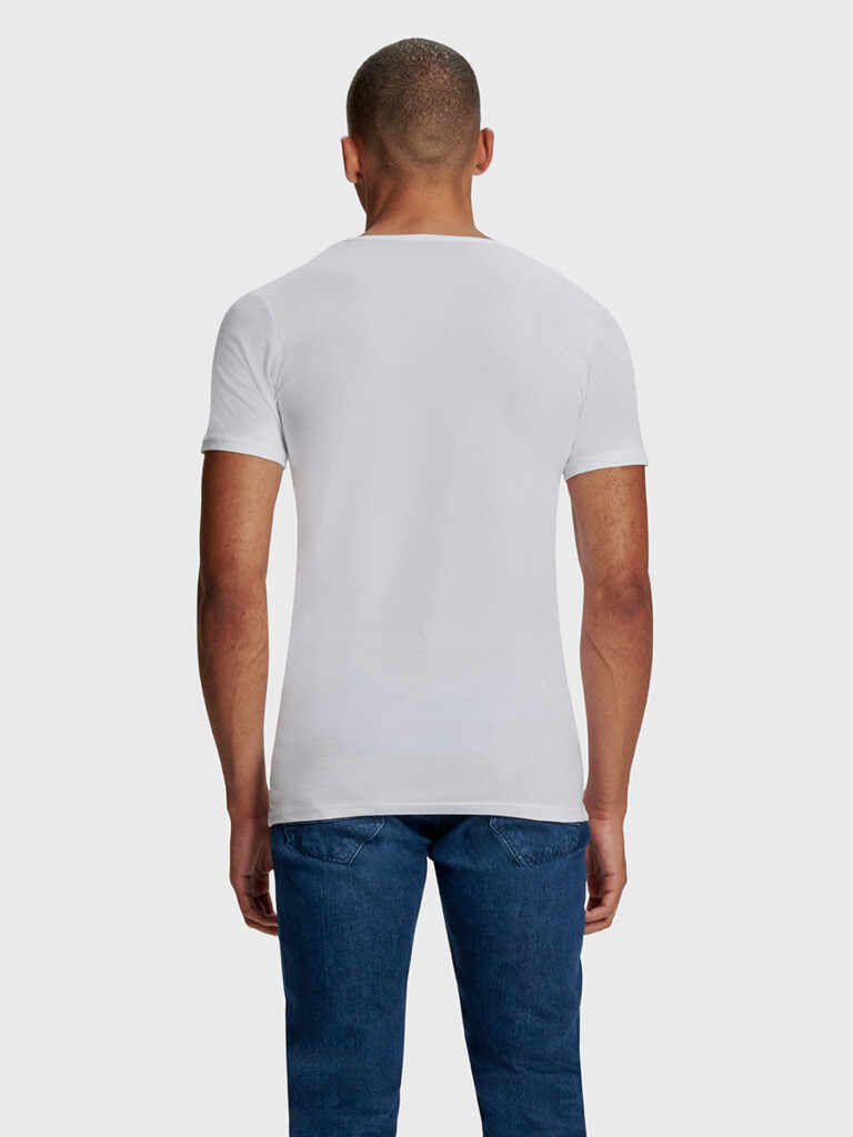 extra - 2er-Pack T-Shirt, lang Girav Milano Weiß,