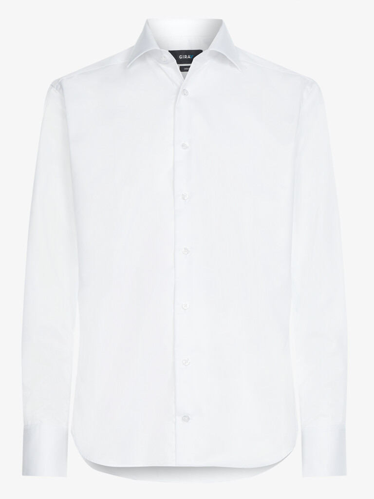 Livorno lang - Weiß, Hemd, extra Girav